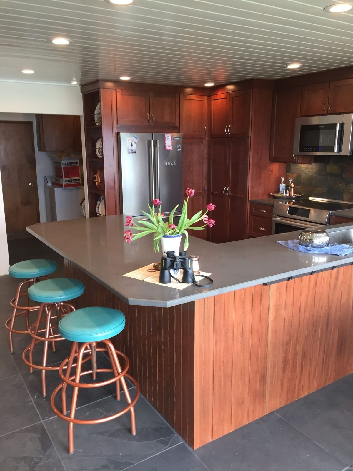 Completed custom kitchen remodel Tillamook Oregon