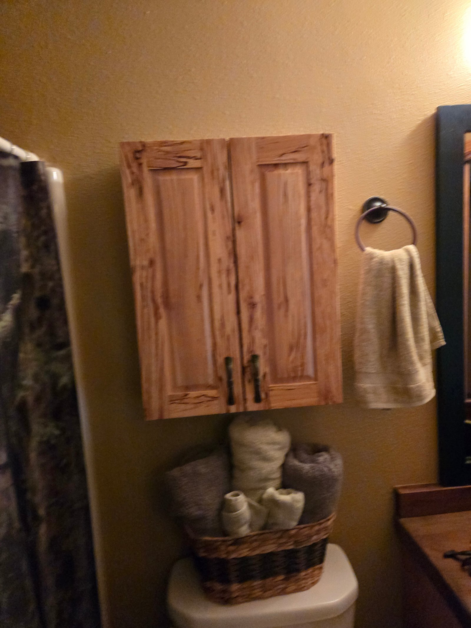 Completed spalted alder and figured maple table