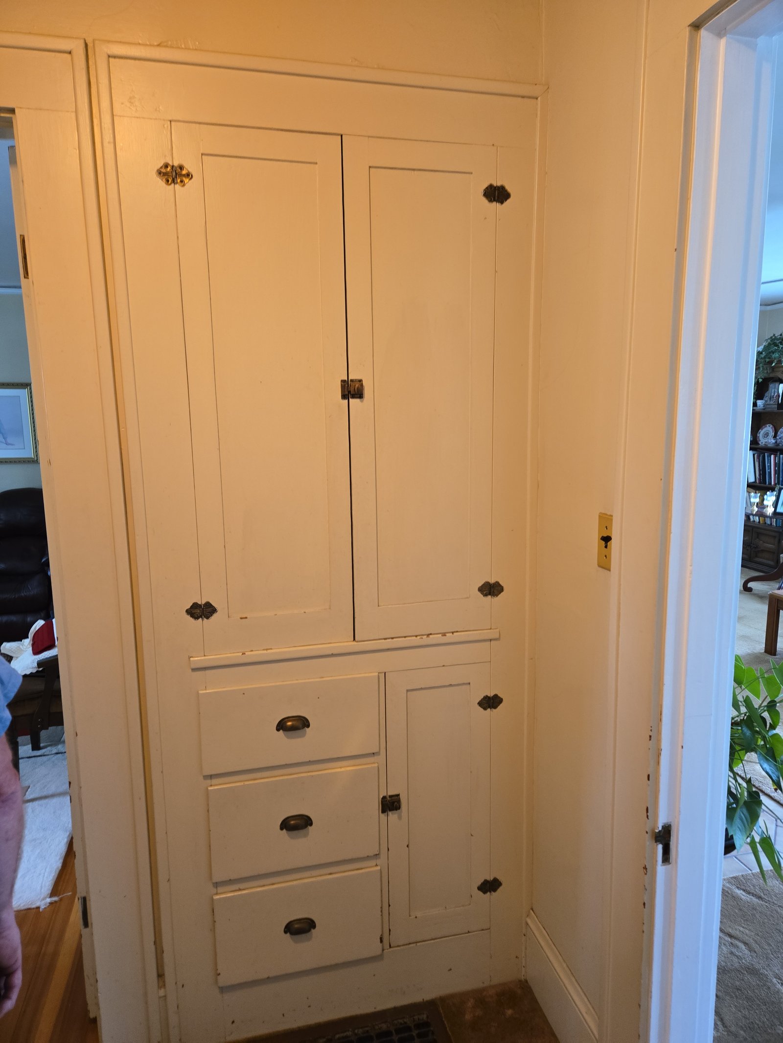 Vintage bathroom restoration in progress